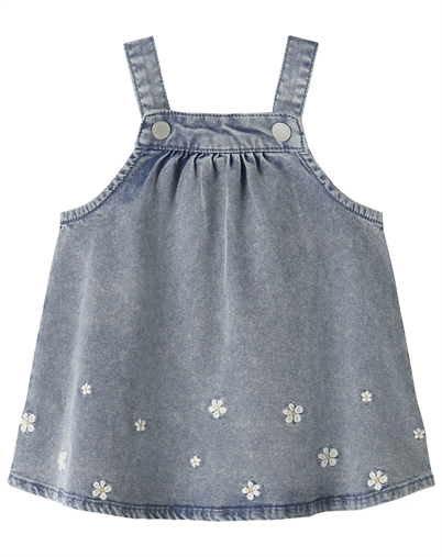 Name It - NBFFlora Kleid - Light Blue Denim